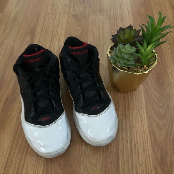 Nike Air Jordan B'Loyal Black/White/Red Sneakers - CK1426-016 - Picture 1 of 9